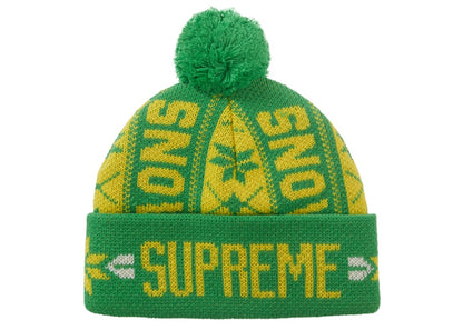 Supreme Snow Beanie Green
