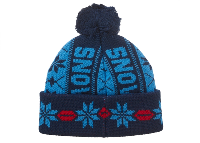 Supreme Snow Beanie Navy