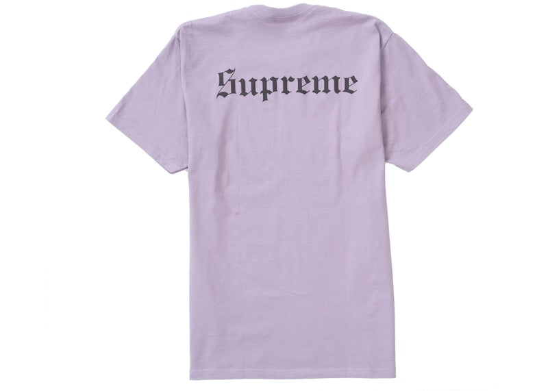 Supreme Snow White Tee Dusty Purple