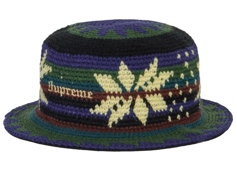 Supreme Snowflake Crochet Crusher Green