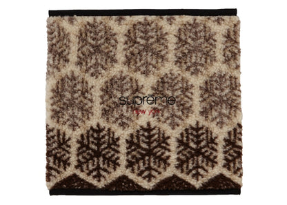 Supreme Snowflake Neck Gaiter Tan