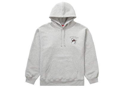 Supreme Snowman Hooded Sweatshirt Heather Grey