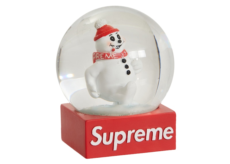 Supreme Snowman Snowglobe Red