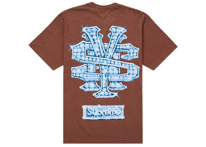 Supreme Snowman Tee Brown