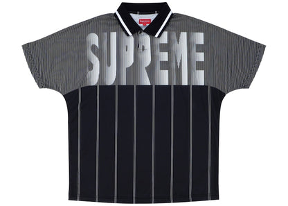 Supreme Soccer Polo Black