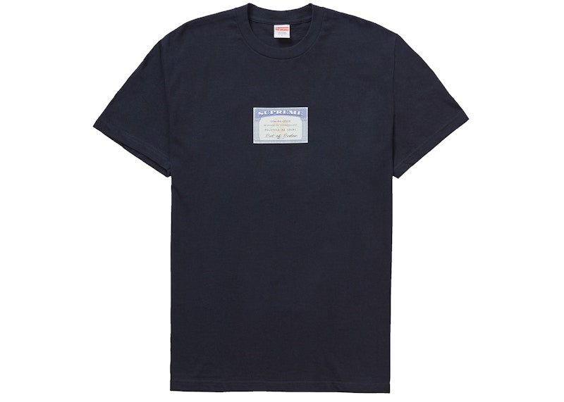 Supreme Social Tee Navy