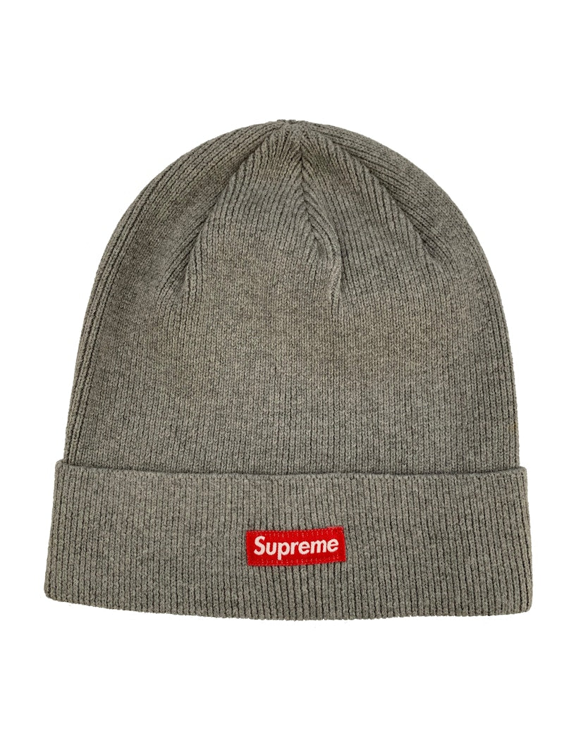 Supreme Solid Beanie Heather Grey