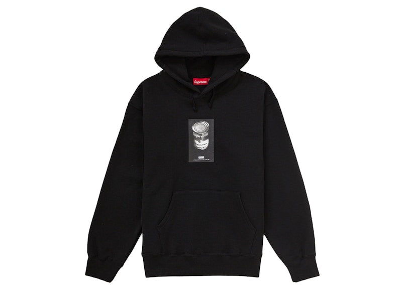 Supreme Soup Can Hooded Sweatshirt Black