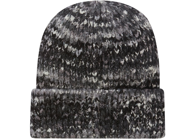 Supreme Space Dye Beanie Black