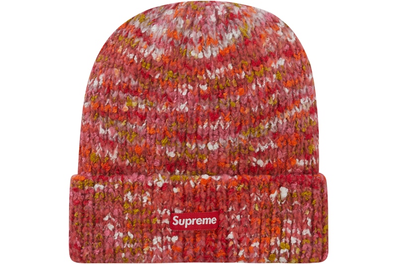 Supreme Space Dye Beanie Red
