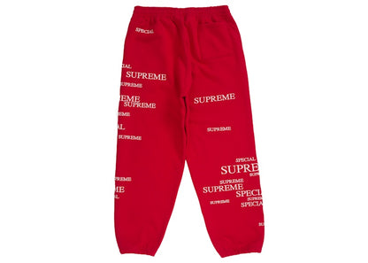 Supreme Special Sweatpant Red