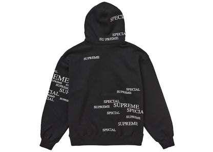 Supreme Special Zip Up Hooded Sweatshirt Black