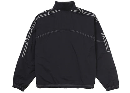Supreme Spellout Embroidered Track Jacket (SS25) Black