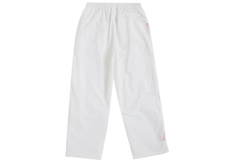 Supreme Spellout Embroidered Track Pant (SS25) Ivory