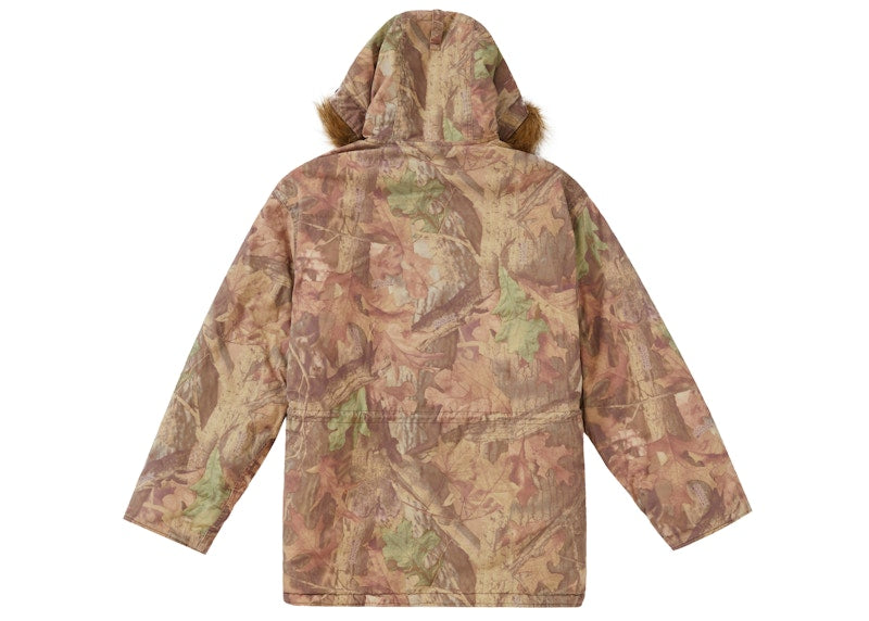 Supreme Spellout N-3B Parka Advantage Timber Camo