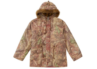 Supreme Spellout N-3B Parka Advantage Timber Camo