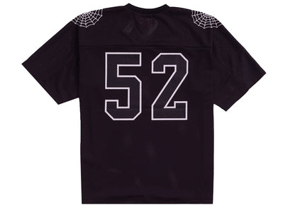 Supreme Spiderweb Football Jersey Black