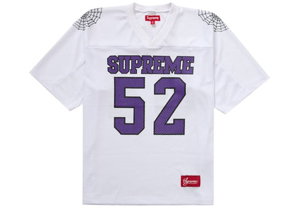 Supreme Spiderweb Football Jersey White