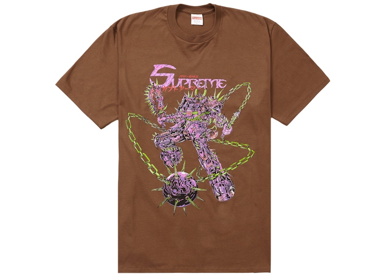 Supreme Spikes Tee Brown