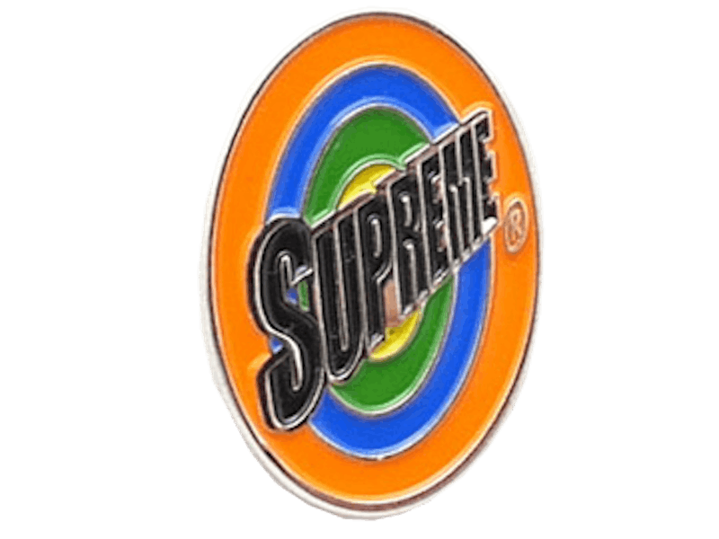 Supreme Spin Pin Silver