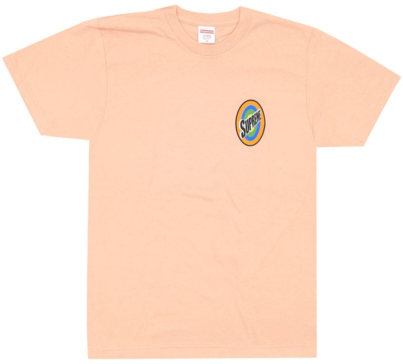 Supreme Spin Tee Peach