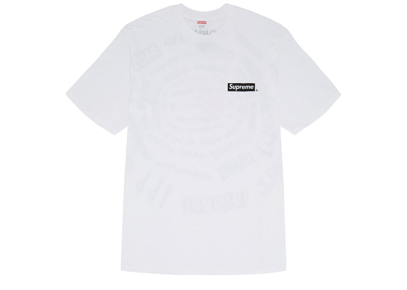 Supreme Spiral Tee White