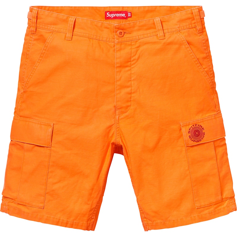 Supreme Spitfire Cargo Short Bright Orange