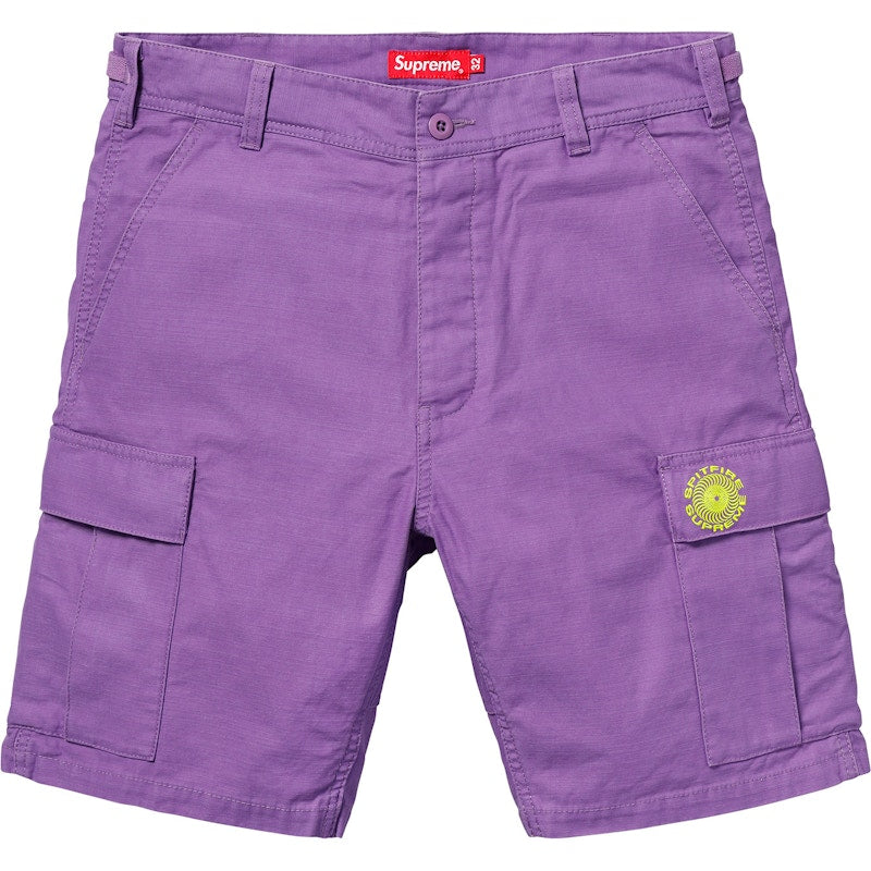 Supreme Spitfire Cargo Short Light Purple