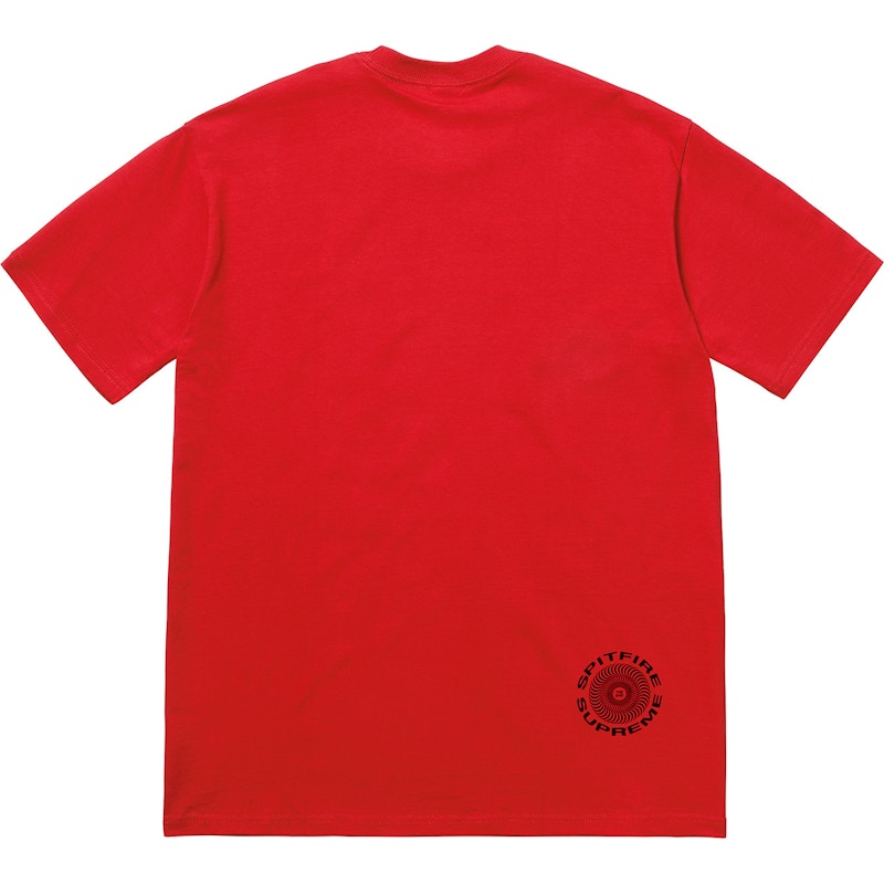 Supreme Spitfire Cat T-shirt Red