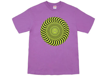 Supreme Spitfire Classic Swirl T-shirt Light Purple