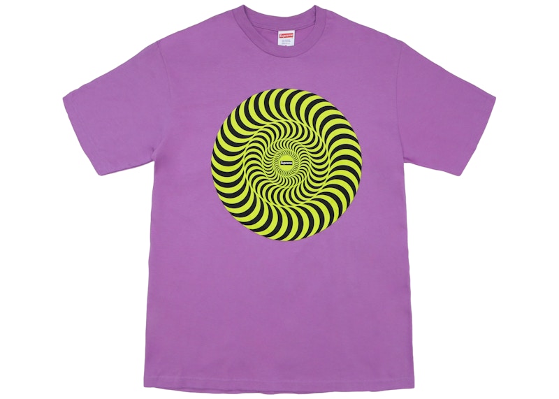 Supreme Spitfire Classic Swirl T-shirt Light Purple