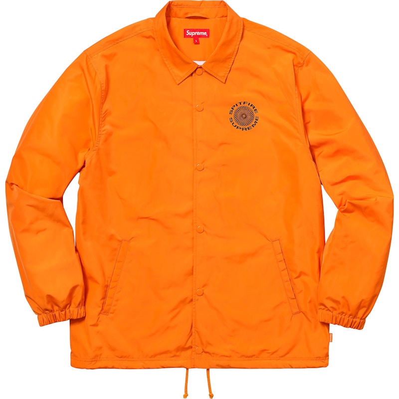 Supreme Spitfire Coaches Jacket Bright Orange