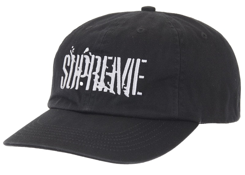 Supreme Splatter 6-Panel Black