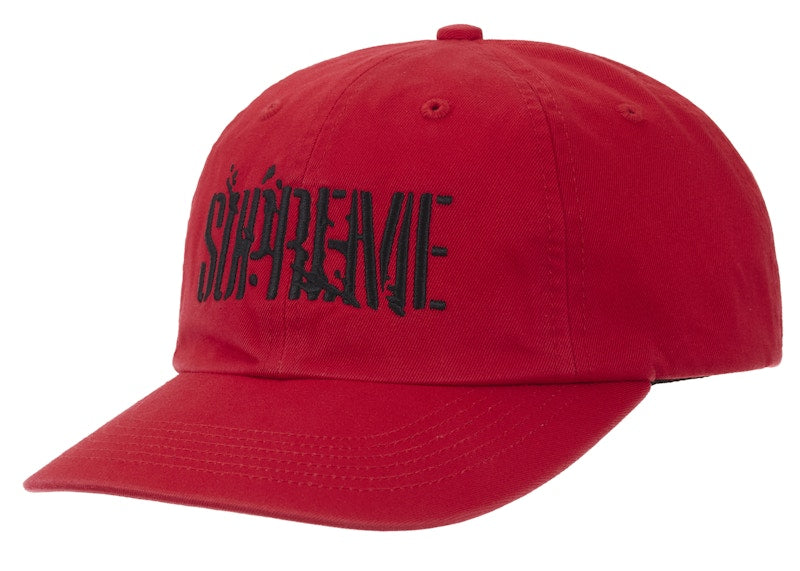 Supreme Splatter 6-Panel Red