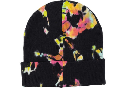 Supreme Splatter Dyed Beanie Black