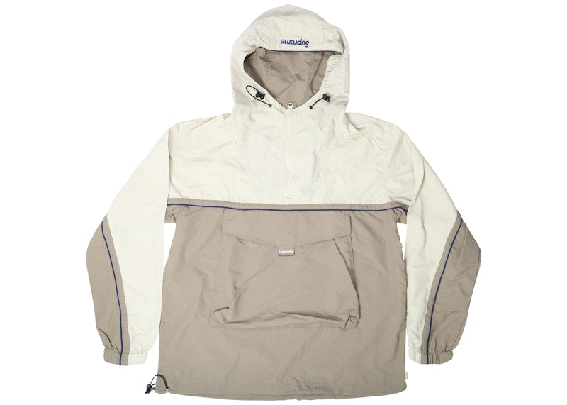 Supreme Split Anorak Light Tan