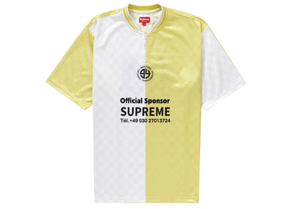 Supreme Split Soccer Jersey White
