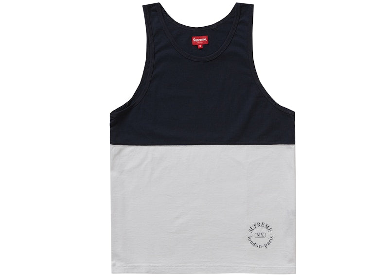 Supreme Split Tank Top Navy