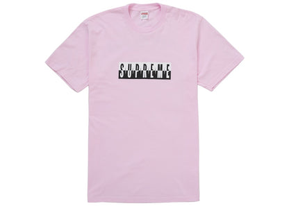 Supreme Split Tee (FW25) Light Pink
