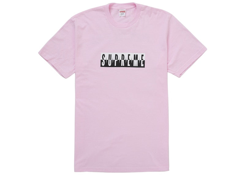 Supreme Split Tee (FW25) Light Pink