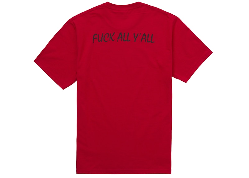 Supreme Split Tee (FW25) Red