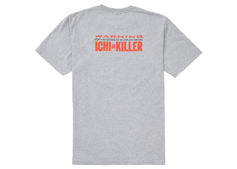 Supreme Split Tee Heather Grey