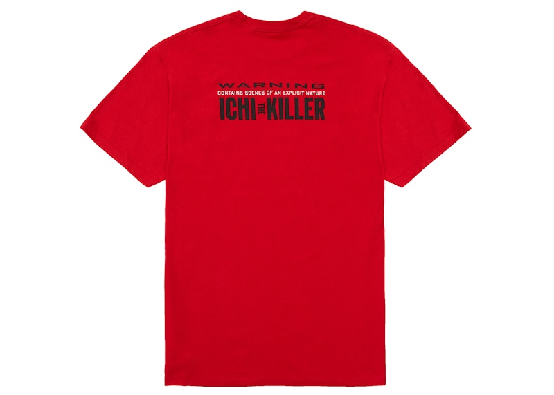 Supreme Split Tee Red