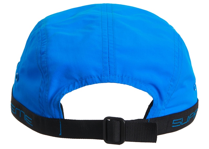 Supreme Sport Webbing Camp Cap Bright Blue