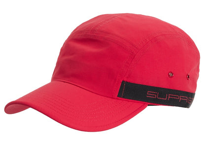 Supreme Sport Webbing Camp Cap Red