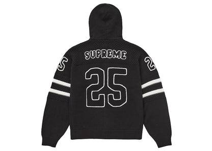 Supreme Sport Zip Up Hooded Sweater (FW25) Black