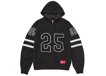 Supreme Sport Zip Up Hooded Sweater (FW25) Black