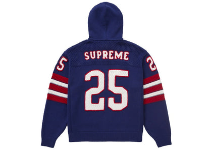 Supreme Sport Zip Up Hooded Sweater (FW25) Navy