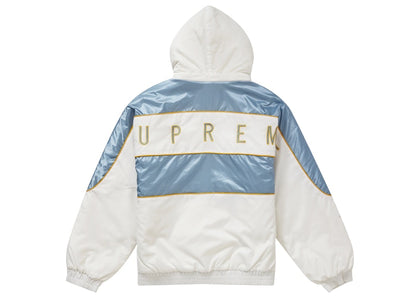 Supreme Sports Piping Puffy Jacket White