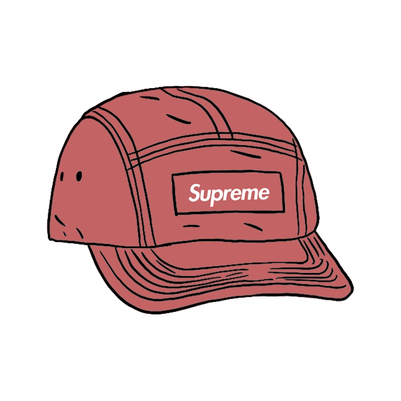 Supreme Spray Canvas Camp Cap Pink